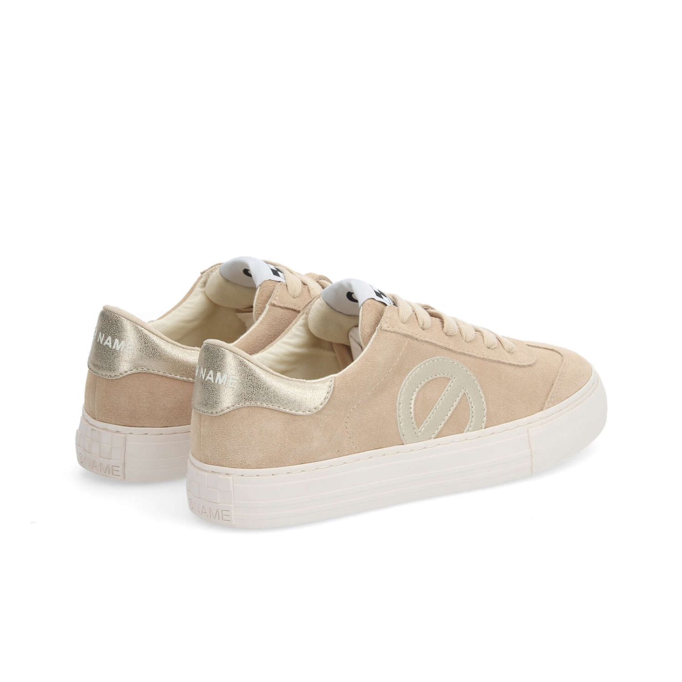 ARCADE TOE SIDE W - SUEDE/GLOW - BLANC CASSE/OR